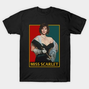 Retro style miss scarlet T-Shirt